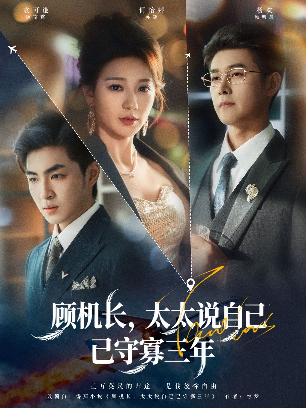 顾机长，太太说自己已守寡三年(全集)